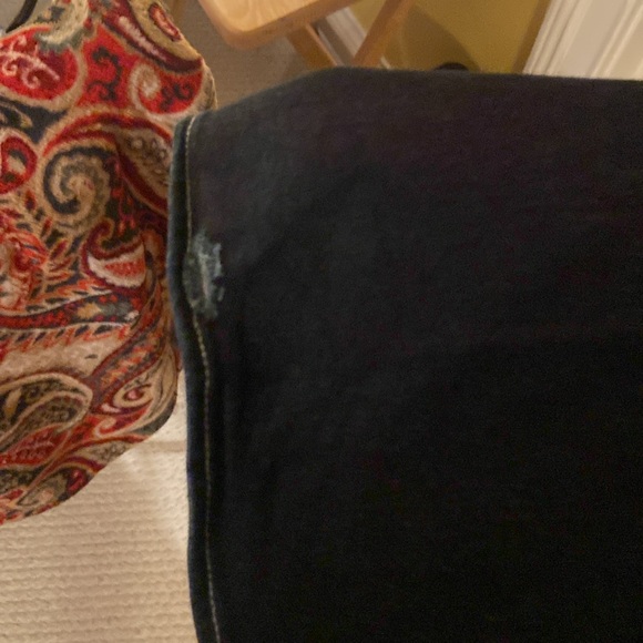 Rock & Republic Los Angeles Slim Flared Dark Blue Jeans - Picture 15 of 16